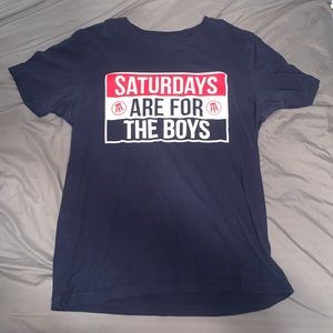 Saturdays are For the Boys Tee Shirt